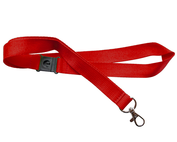 Plain Lanyard — PMS 186C Red