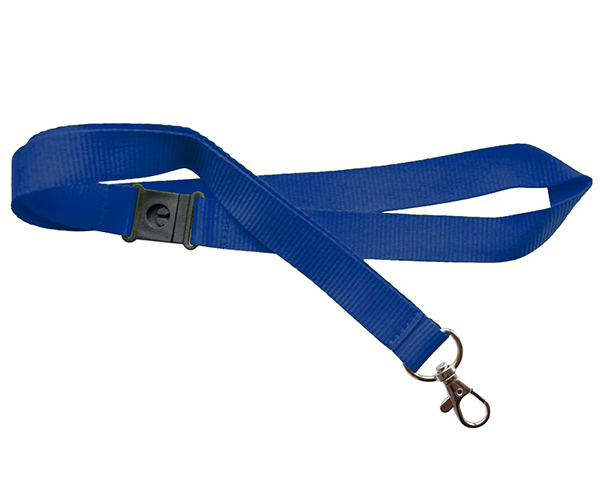 Plain Lanyard — PMS 281C Dark Blue