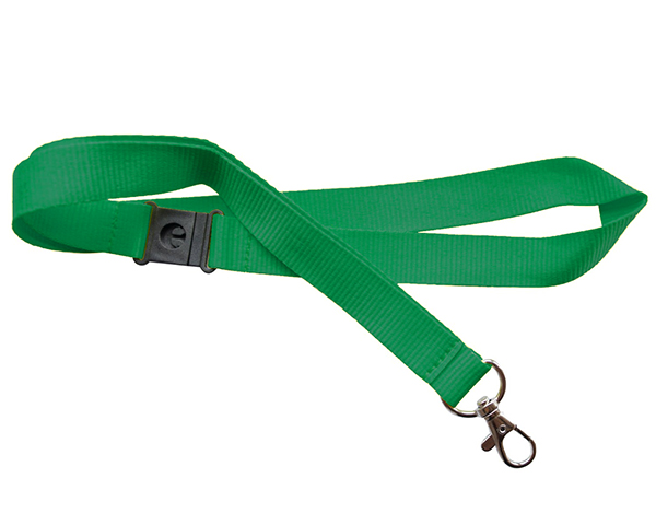 Plain Lanyard — PMS 348C Dark Green