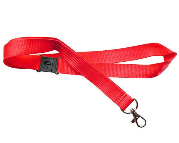 Plain Lanyard — Red C